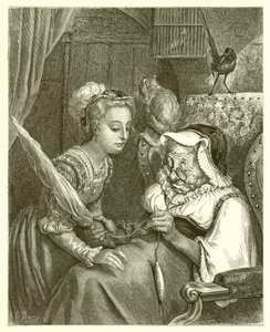 The Princess and Fairy Spite by Gustave Dore