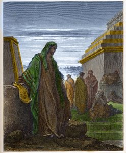 The Prophet Daniel - Engraving from 