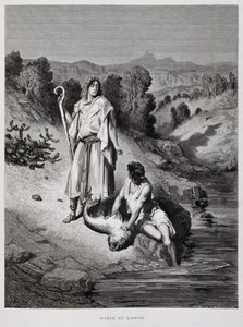 Tobias and the Angel, Illustration from the Dore Bible