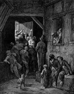 Turn Him Out, Ratcliff by Gustave Dore