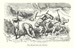 Windsor Forest (engraving) by Gustave Dore