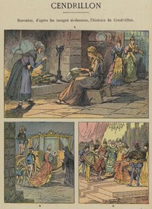 Cinderella (colour litho)