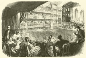 A Gala Performance at the Opera by Gustave Janet