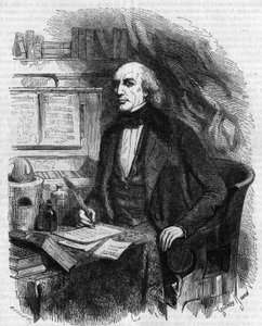 Portrait of Mathieu Jose Bonaventure Orfila, French physician and chemist. Engraving by Gustave Janet by Gustave Janet