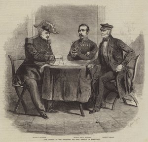 The Council of War preceding the Final Assault on Sebastopol