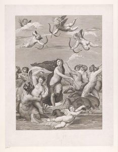 Triumph of Galatea by Gustave Joseph Biot
