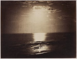 The Crowned Sun, Normandy, 1856-59 by Gustave Le Gray