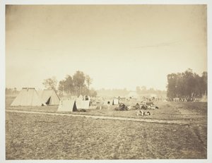 Tents and Military Gear, Camp de Châlons