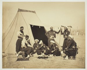 Untitled (Zouaves) by Gustave Le Gray
