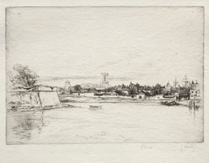 The Little St. Eloi, La Rochelle by Gustave Leheutre
