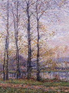 The Banks of the Oise at Precy by Gustave Loiseau