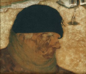 The Winter of 1914 in Flanders by Gustave Van de Woestyne