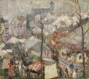 Fair on Vrijdagmarkt in Ghent