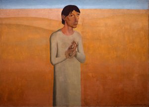 Christ in the Wilderness by Gustave Van de Woestyne