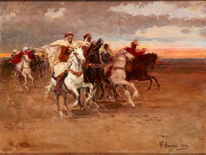 Charging Cavaliers by Gustavo Simoni