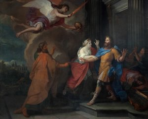 The Plague in the Reign of David by Guy Louis Vernansal