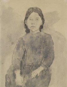 Seated Girl (Marie Hamonet?) by Gwen John