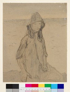 Study of a Girl by Gwen John