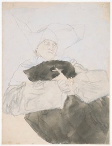 The Dying Nun by Gwen John