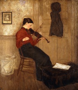 Young Woman with a Violin