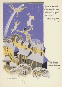 Peter Pan and Wendy: John Was Last Because He Had Stopped to Put on His Sunday Hat, The Birds Were Flown by Gwynedd M. Hudson