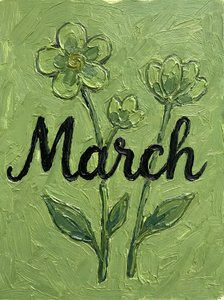 Green March Flowers