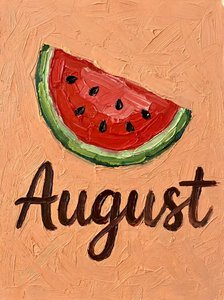 Juicy August Watermelon
