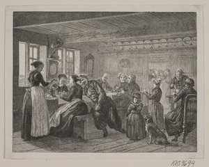 Feast on Amager by H. C. Henneberg