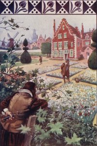 Boxtel Followed with Blazing Eye Each Step and Gesture of His Neighbour by H. Delaspre