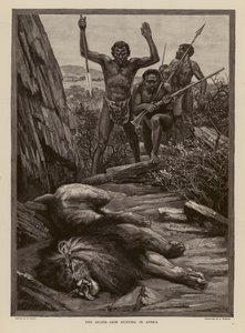 Lion Hunting in Africa by H. Dixon