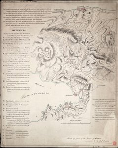 Sketch of part of the Island of Corsica by H. Dundas