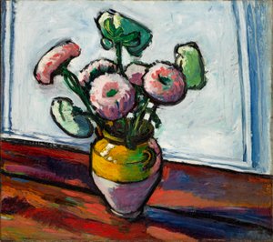 Zinnias by H. Lyman Sayen