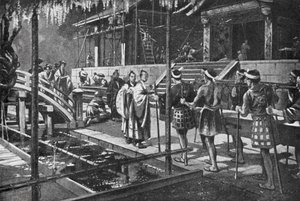 Building a New Palace for the Emperor by H. M. (after) Burton