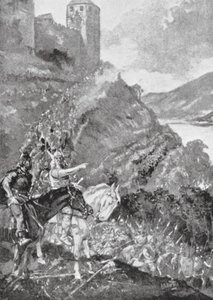 Teutons and Celts Unite in Endeavours to Drive the Romans from Gaul by H. M. (after) Burton
