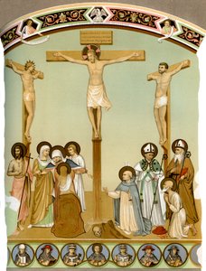 Christ on the Cross by H Moulin