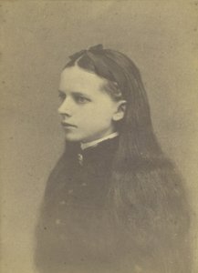 Untitled Girl with Long Hair by H. S. Heath