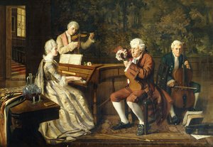 The Musicians by H. W. Jennings Brown