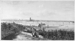 Panorama of Frankfurt