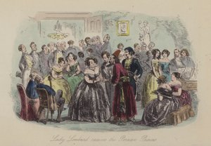 Illustration for Lewis Arundel or The Railroad of Life by Frank E Smedley by after Hablot Knight Browne