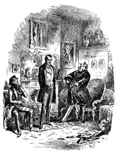 Dombey & Son by Hablot Knight Browne