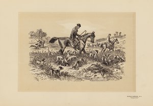 Hunting Sketches, No 1, Going to Cover by Hablot Knight (1815 92) Browne