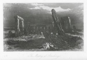 London streets: The Meeting at Stonehenge by Hablot Knight (1815 92) Browne
