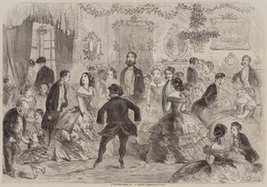 A Christmas Dance at a Country House