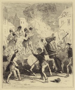Birmingham Riots by Hablot Knight Browne
