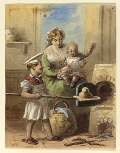 Boy Baking Bread