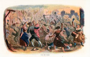 Illustration for A Tale of Two Cities by Hablot Knight Browne