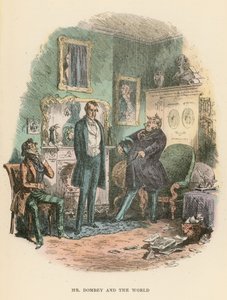 Illustration for Dombey and Son by Hablot Knight Browne
