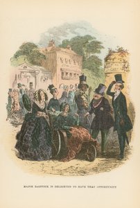 Illustration for Dombey and Son by Hablot Knight Browne