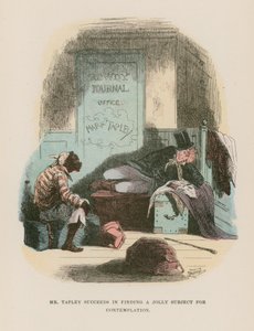 Illustration for Martin Chuzzlewit by Hablot Knight Browne