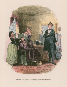 Illustration for Martin Chuzzlewit by Hablot Knight Browne